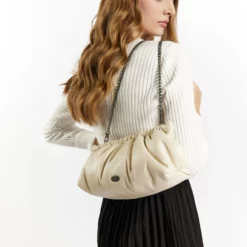 Dreimaster Abendta BaradelloPochetteWollweiss Donna Borse 4DR51H07J-A11