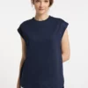 Dreimaster IkitaT-Shirt BasicMarine Donna T-shirt E Top 4DR21J07C-K11 -Dreimaster ba7de0f8cea84706b5b54a7bb432e4ed