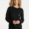 Dreimaster KooshCardiganSchwarz Donna Maglieria 4DR21I0BD-Q11 -Dreimaster bd22e1cb191f4b27af7fd8c4d7b1c20b
