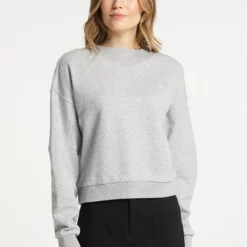 Dreimaster TakelageFelpaHellgrau Melange Donna Felpe 4DR21J05O-C11