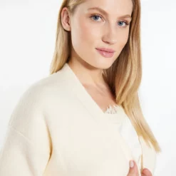 Dreimaster LedkinCardiganWollweiss Donna Maglieria 4DR21I0ER-A11 -Dreimaster c0315f1b11744605a31bb4cfa77c2241 scaled