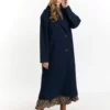 Dreimaster Übergangs In Optik IncusCappotto ClassicoDunkelmarine Donna Cappotti 4DR21U0MN-K11
