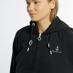 Dreimaster KilataFelpa Con CappuccioSchwarz Donna Felpe 4DR21J06Z-Q11 -Dreimaster c5d2005fe37242fbaf6cadecd1ad8630