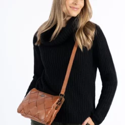 Dreimaster Vintage Kleintasche EyotaBorsa A TracollaKamel Donna Borse 4DR51H055-B11