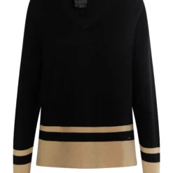 Dreimaster BaradelloMaglioneSchwarz Beige Donna Maglieria 4DR21I0EY-Q11 10 Dreimaster BaradelloMaglioneSchwarz Beige Donna Maglieria 4DR21I0EY-Q11 -Dreimaster c78713deba0949d2907b51cfd57d3c64 scaled