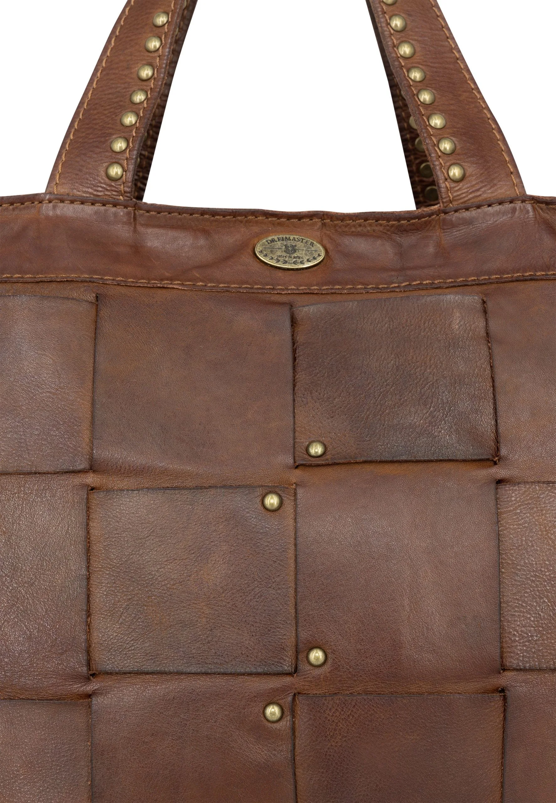 Dreimaster Vintage Shopper Aus Leder Eyota - Shopping Bag - Braun 7 Dreimaster Vintage Shopper Aus Leder Eyota - Shopping Bag - Braun - immagine 5