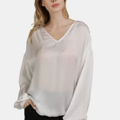 Dreimaster ShirtbluseCamicettaWeiss Donna Camicie E Bluse 4DR21E02X-A11