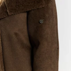 Dreimaster AltiplanoCappotto CortoBraun Donna Cappotti 4DR21U0MY-O11 -Dreimaster cd8729f59ef9499fbfe60410cd5135ac scaled