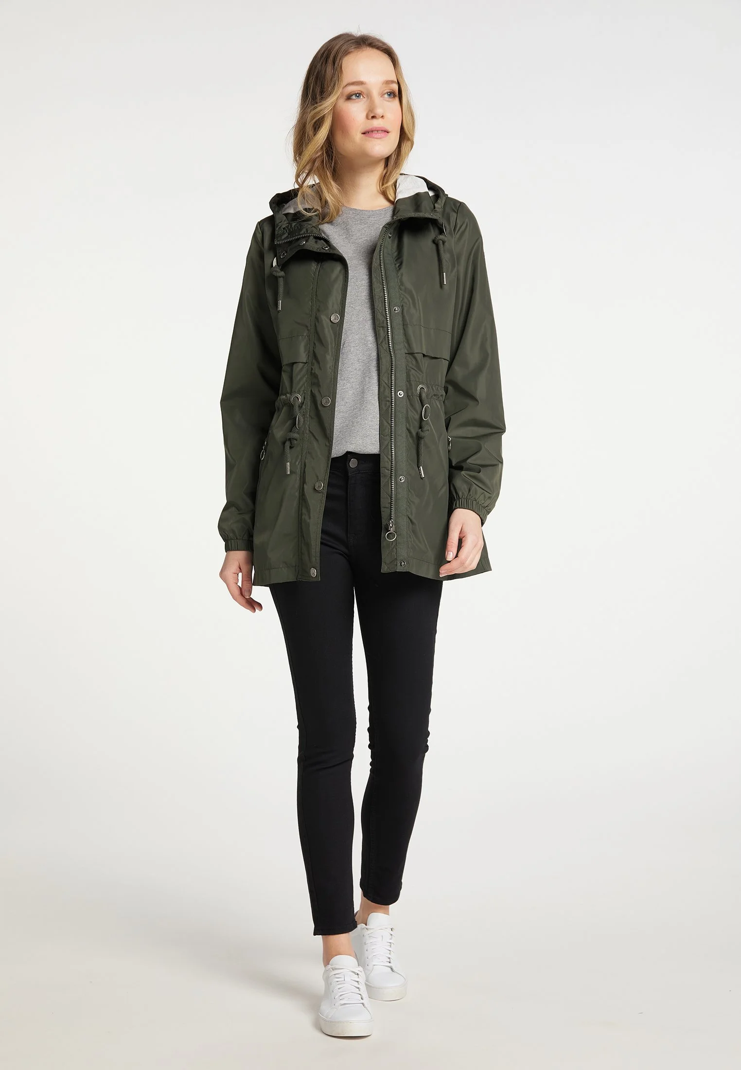 Dreimaster BridgeportParkaDunkeloliv Donna Cappotti 4DR21U0AZ-M11 4 Dreimaster BridgeportParkaDunkeloliv Donna Cappotti 4DR21U0AZ-M11 - immagine 2