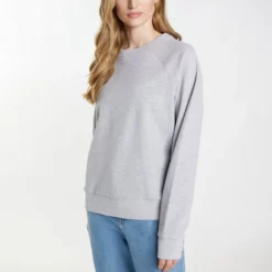 Dreimaster KilataFelpaGrau Melange Donna Felpe 4DR21J08L-C11