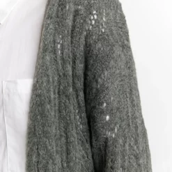 Dreimaster CardiganGrau Melange Donna Maglieria 4DR21I0E2-C11 10 Dreimaster CardiganGrau Melange Donna Maglieria 4DR21I0E2-C11 -Dreimaster e3c15acedddc477e859e2eb4a6b04539 scaled