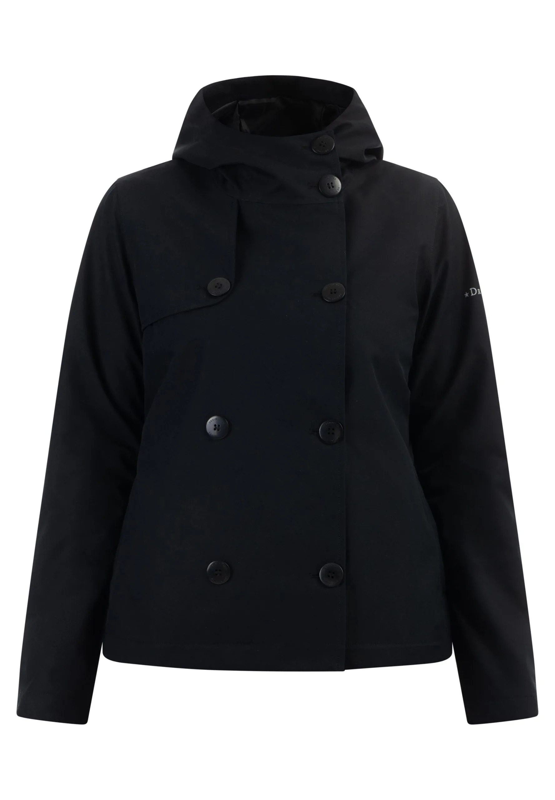 Dreimaster PryamImpermeabileSchwarz Donna Giacche E Blazer 4DR21U0L3-Q11 7 Dreimaster PryamImpermeabileSchwarz Donna Giacche E Blazer 4DR21U0L3-Q11 - immagine 5