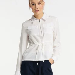 Dreimaster CamicettaWeiss Donna Camicie E Bluse 4DR21E03V-A11 -Dreimaster ee89180207cd46cf94fe8df0b61977f4