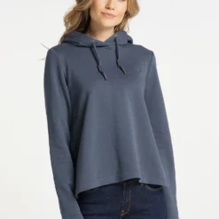 Dreimaster TakelageFelpa Con CappuccioRauchmarine Donna Felpe 4DR21J05C-K11